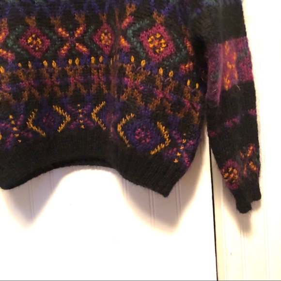 Vintage Chelsea Studio Geo Print Sweater - Picture 3 of 5